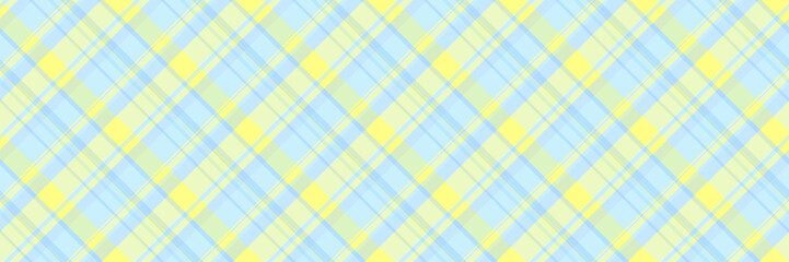 Rectangle pattern check seamless, contemporary texture textile tartan. Preppy plaid vector fabric background in light and yellow colors.