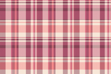 Fabric textile tartan of check plaid vector with a pattern seamless texture background.