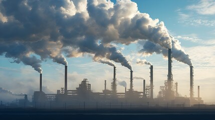 Factory, Industry, Smoke, Pullulation, Sky