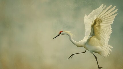 The Graceful Crane: A Study in Balance and Flexibility