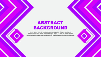 Abstract Background Design Template. Abstract Banner Wallpaper Vector Illustration. Purple Design