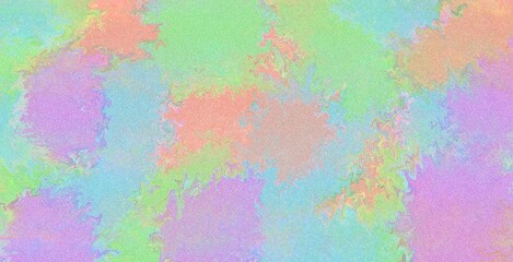 Fototapeta premium Tie dye gradient wallpaper background colorful watercolor clouds pattern abstract painting artwork water color