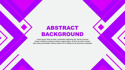 Abstract Background Design Template. Abstract Banner Wallpaper Vector Illustration. Purple Illustration