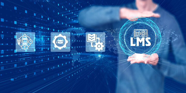The LMS concept is a learning management system that enables the use of e-Learning software applications for online education and lessons.