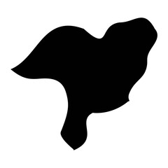 Fgura District map, administrative division of Malta. Vector illustration.