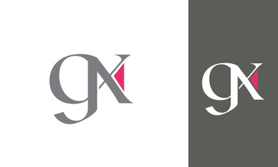 Alphabet letters Initials Monogram logo GX, XG, G and X