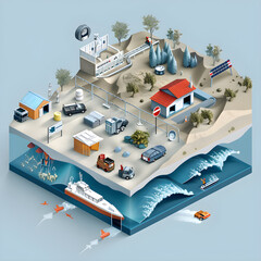 Effective Strategies and Guidelines for Tsunami Survival: An In-depth Visual Guide