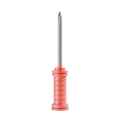 Fototapeta premium screwdriver 3d icon and illustration