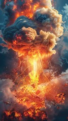  Cataclysmic Nuclear Explosion Border