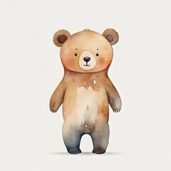 teddy bear cartoon illustration 