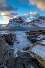 Stormy haukland - Lofoten