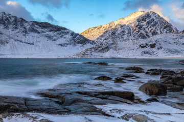 Stormy haukland - Lofoten