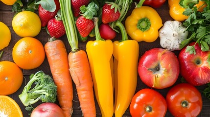fresh vegetables on the market