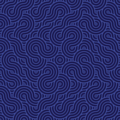 Japanese wave pattern background in lightcolor. vector eps design.
