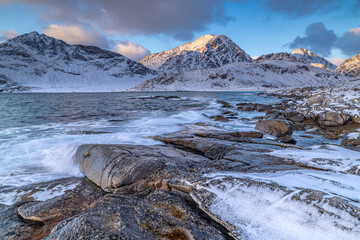 Stormy haukland - Lofoten