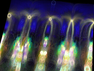 Imaginatory fractal abstract background Image