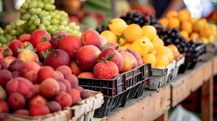 organic fruit and vegetables