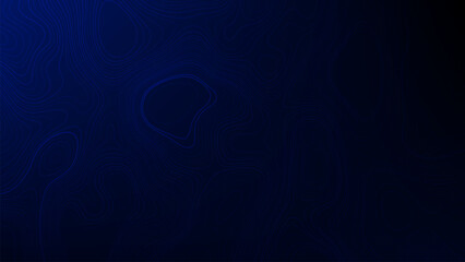 Topographic map patterns, topography line map. Topographic map in dark blue color in gold land lines. Vintage outdoors style. Abstract topographic map patterns.
