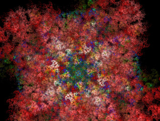 Imaginatory fractal abstract background Image