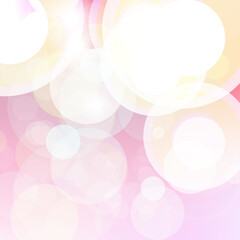 Blurred hello summer background with bokeh effect