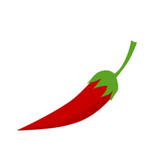 Very Spicy Red Chili Vector