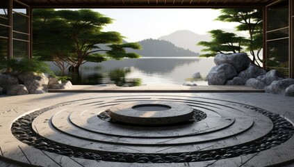 Zen Oasis: Contemporary Japanese Garden Design Exhibits Clean Lines and Stylish Decor
