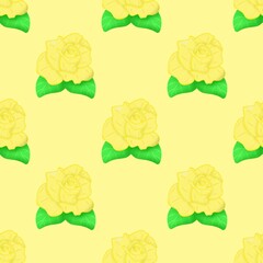 seamless pattern with flowers