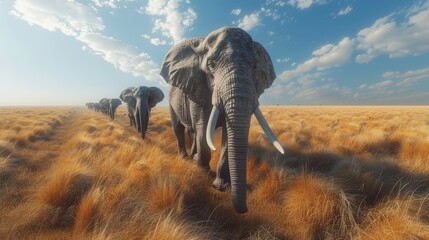 Family of Elephants