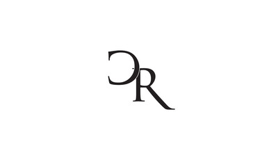 CR, RC, C, R Abstract Letters Logo Monogram