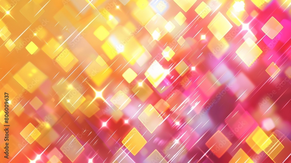 Aufkleber abstract background with diamond patterns and light effects, creating an elegant and vibrant atmosph