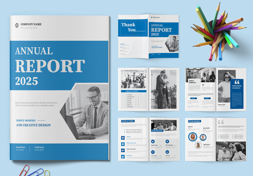Annual Report Brochure Layout