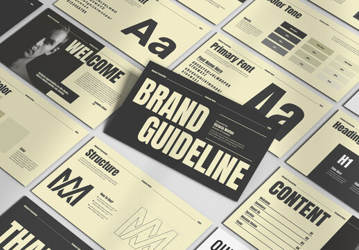 Brand Guideline Presentation Template