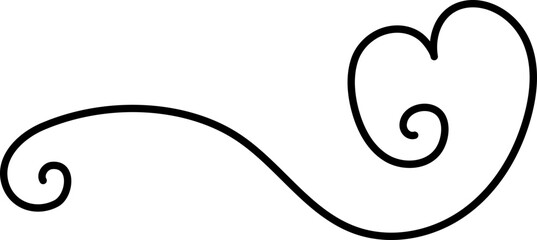Doodle Heart Line