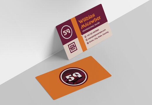 Creative Racing Business Card