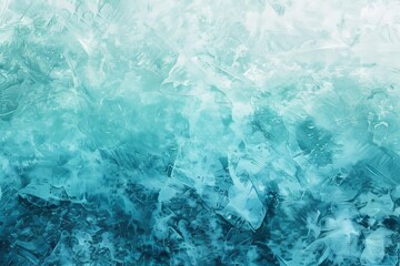 Ice cyan grainy color gradient background glowing noise texture cover header poster design