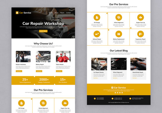 Car Repair Customer Service Email Newsletter