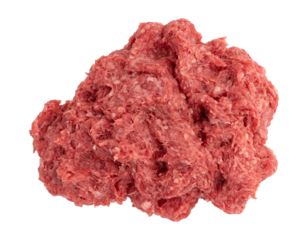 raw fresh minced meat, pork, beef or mixed forcemeat isolated, meat is ready to cook lasagna or meatballs