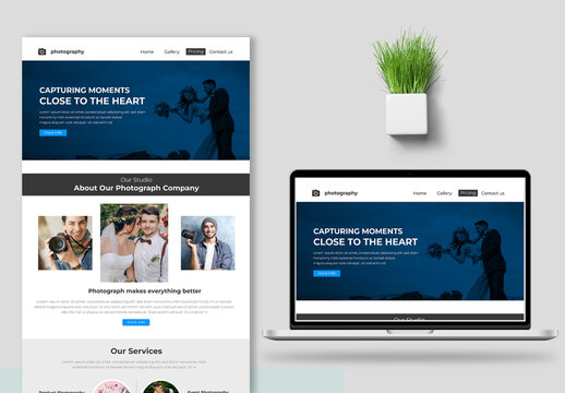Photography Email Newsletter Template
