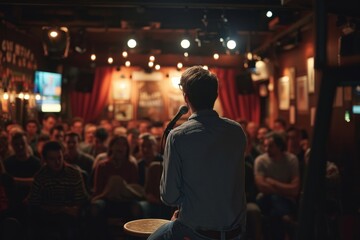 Live Stand-Up Comedy: Engaging the Audience at a Local Club