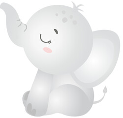 baby shower, boy, new baby, nursery, elephant, moon and stars