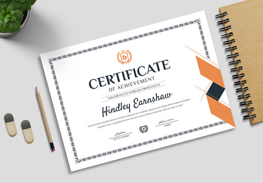 Clean And Minimal Certificate