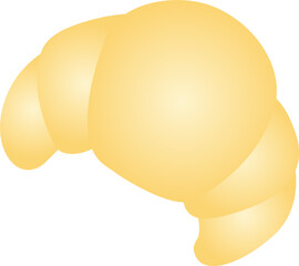 Paris, France, Bonjour, Croissant © MyClipArtStore.com