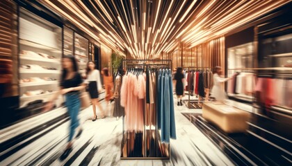 Luxurious Boutique Shopping Experience in Motion
