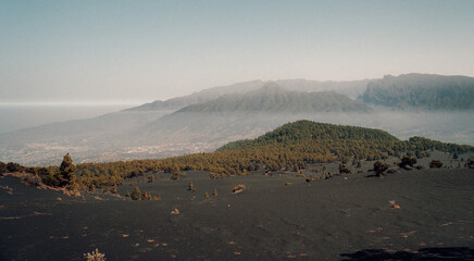 La Palma desde el llano de las brujas