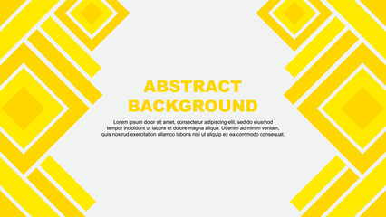 Abstract Background Design Template. Abstract Banner Wallpaper Vector Illustration. Yellow