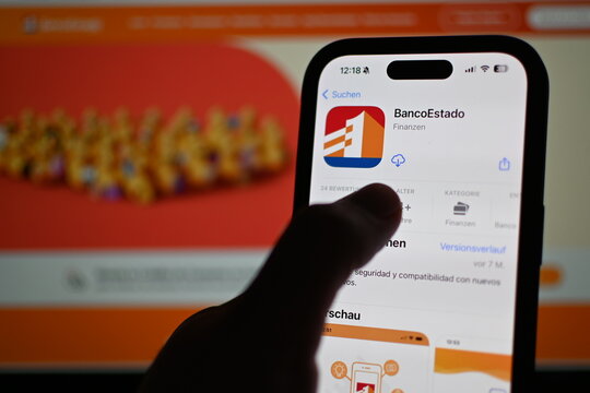 App of the Banco Estado de Chile