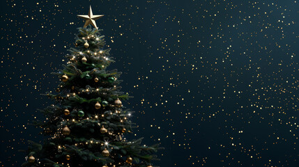 Christmas and New Year holidays background