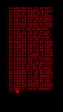 fast long scrolling programming security hacking code data flow stream nice cool vertical 9x16 video footage for social media reel 