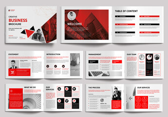 Creative Business Brochure Design Landscape