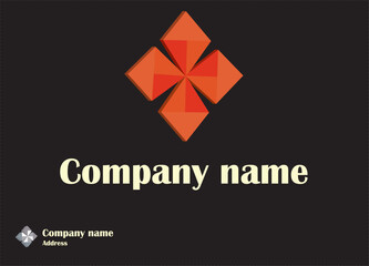  logo for company brand identity 3d